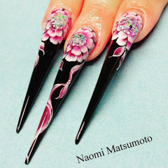 アクリルスカルプチャーネイル